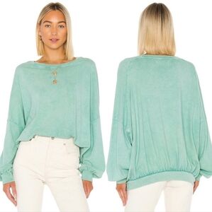 NWT Free People 213 Tee Size Small  in Mint